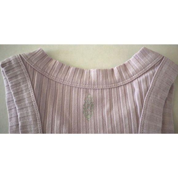 FP Movement By Free People Women's Sz XS Dew Berry Ribbed Blissed Out Tank Top - Picture 3 of 6